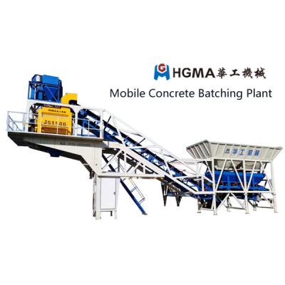  Mobile Concrete Batching Plant .